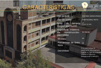 Lote de Terreno en  Avenida Insurgentes Sur 83, Zona Rosa, Juárez, Cuauhtémoc, Ciudad De México, 06600, Mex