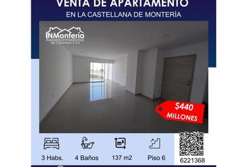 Apartamento en  La Castellana, Montería