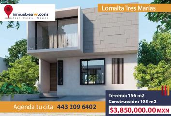 Casa en  Calle Paseo Del Punhuato, Condominio Los Olivos, Morelia, Michoacán De Ocampo, 58254, Mex