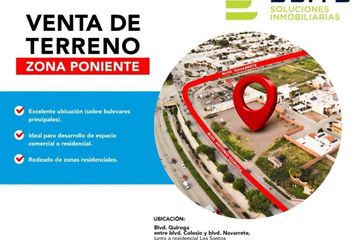 Lote de Terreno en  Los Santos Residencial, Hermosillo