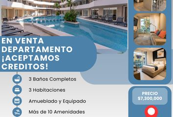 Departamento en  Playa Del Carmen, Quintana Roo