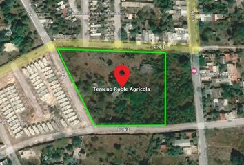 Lote de Terreno en  Calle 24 461-461, El Roble Agrícola, Mérida, Yucatán, 97295, Mex