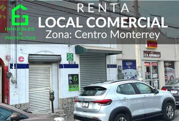 Local comercial en  Calle George Washington Poniente, Central Autobuses, Nuevo Centro De Monterrey, Monterrey, Nuevo León, 64018, Mex