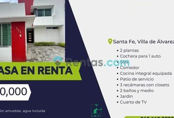 25 casas en renta en Villa de Álvarez 