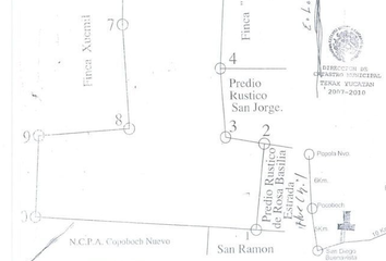 Lote de Terreno en  Calle 33, Centro, Tzucacab, Yucatán, 97960, Mex