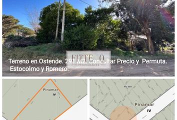Terrenos en  Calle Lautaro 200-400, Ostende, Pinamar, B7164, Provincia De Buenos Aires, Arg