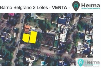 Terrenos en  Calle Rícardo Rojas 80, Rafaela, Castellanos, S2300, Santa Fe, Arg