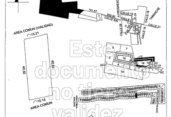 Lote de Terreno en  Calle 22, Tamanché, Mérida, Yucatán, 97304, Mex