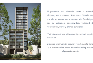 Departamento en  Avenida José María Morelos Y Pavón 2425, Arcos Vallarta, Guadalajara, Jalisco, 44650, Mex