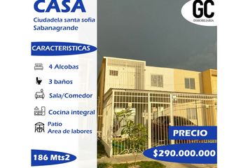 Casa en  Sabanagrande, Atlántico