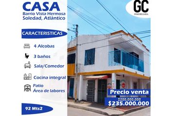 Casa en  Costa Hermosa, Soledad