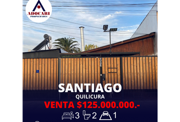 Casa en  Quilicura, Provincia De Santiago