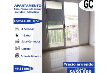 Apartamento en  San Antonio, Soledad