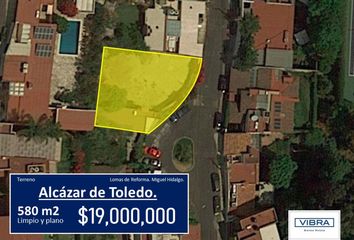 Lote de Terreno en  Lomas De Chapultepec, Miguel Hidalgo, Cdmx