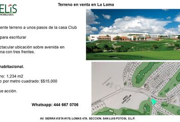 Lote de Terreno en  Club De Golf La Loma, San Luis Potosí