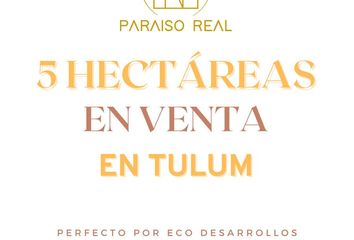 Lote de Terreno en  Tulum, Tulum