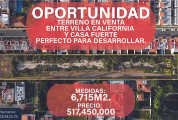 Lote de Terreno en  Villa California, Tlajomulco De Zúñiga