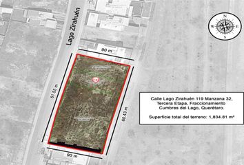 Lote de Terreno en  Fraccionamiento Cumbres Del Lago, Municipio De Querétaro