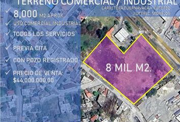 Lote de Terreno en  Fraccionamiento Residencial La Palma, Jiutepec, Morelos