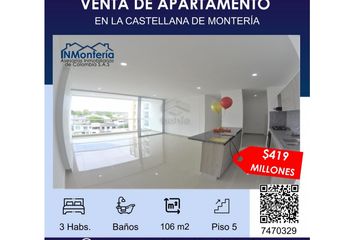 Apartamento en  La Castellana, Montería