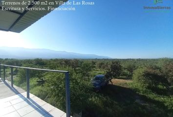 Terrenos en  Villa De Las Rosas, Córdoba