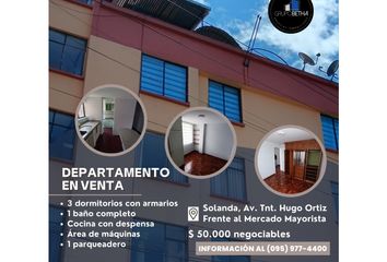 Departamento en  Sur De Quito, Quito