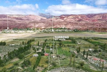 Terrenos en  Huacalera, Tilcara, Jujuy, Arg