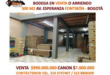 Bodega en  Fontibón, Bogotá