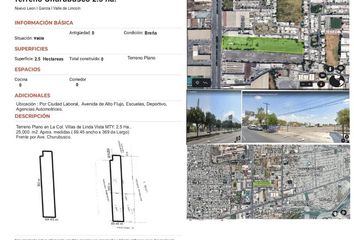 Lote de Terreno en  Avenida Churubusco, Santa Fé, Monterrey, Nuevo León, 64540, Mex