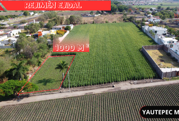 Lote de Terreno en  Fraccionamiento Residencial Yautepec, Yautepec De Zaragoza