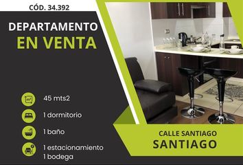 Departamento en  Santiago, Provincia De Santiago