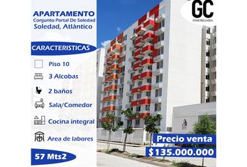 Apartamento en  Altos De Los Robles, Soledad