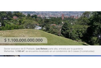 Lote de Terreno en  El Tesoro, Medellín