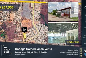 Nave en  Calle Brisas 310, El Castillo, Mazatlán, Sinaloa, 82264, Mex
