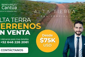 Lote de Terreno en  Calle Pino, Las Palmas Iii, Ensenada, Baja California, 22863, Mex