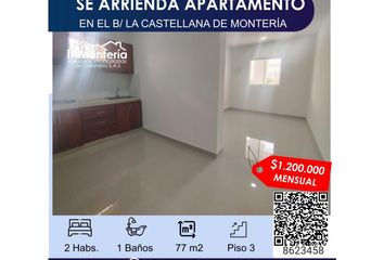 Apartamento en  La Castellana, Montería