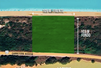 Lote de Terreno en  Carretera Telchac Puerto - Dzilam De Bravo, Santa Clara, Dzidzantún, Yucatán, 97504, Mex