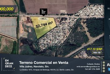 Lote de Terreno en  Ricardo Flores Magon, Navolato, Sinaloa, Mex