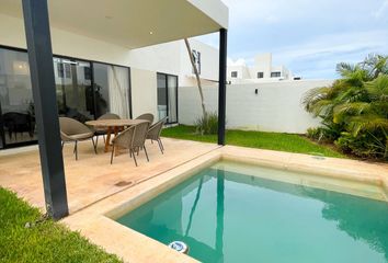 Casa en condominio en  La Briqueta Tacos & Grill, Conkal, Yucatán, 97345, Mex