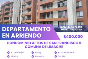 Departamento en  Limache, Marga Marga