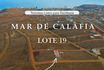 Lote de Terreno en  Calle Del Roble Oeste, Mar De Calafia, Playas De Rosarito, Baja California, 22717, Mex