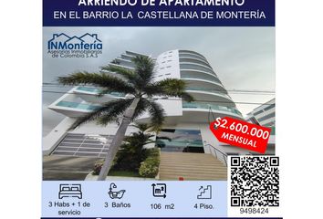Apartamento en  Calle 62b 4 89, La Castellana, Montería, Córdoba, Col