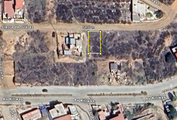 Lote de Terreno en  Calle Sierra De Juárez 151-151, Cumbres De La Presa, Ensenada, Baja California, 22813, Mex