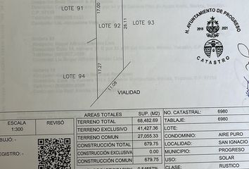 Lote de Terreno en  Calle 22, Tamanché, Mérida, Yucatán, 97304, Mex