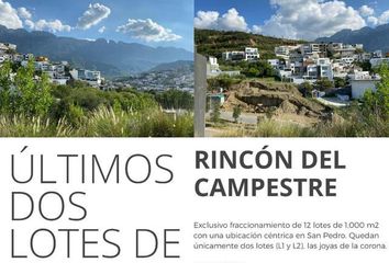 Lote de Terreno en  Rincón Del Campestre, San Pedro Garza García