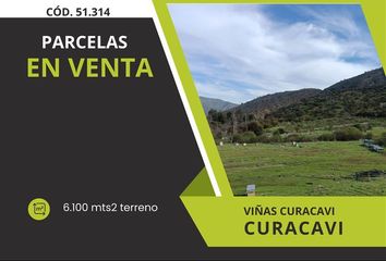 Parcela en  Curacaví, Melipilla