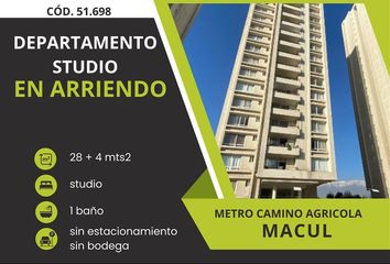 Departamento en  Macul, Provincia De Santiago