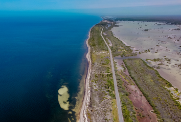 Lote de Terreno en  Carretera Telchac Puerto - Dzilam De Bravo, Yobaín, Yucatán, 97426, Mex