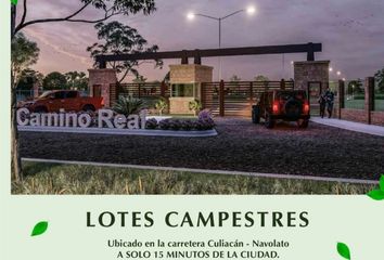 Lote de Terreno en  Los Alcanfores, Navolato