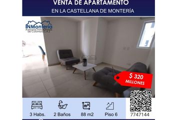 Apartamento en  La Castellana, Montería